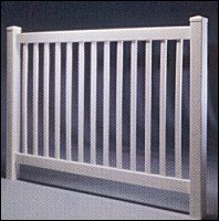 Straight, Wide Picket